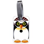 Hollowfied Penguin Luggage Tag (two sides)