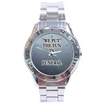 Design1055 Stainless Steel Watch