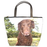 Curly Coated Retriever Dog Bucket Bag