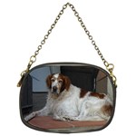 Irish Red And White Setter Dog Chain Purse (Two Sides)