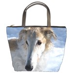 Borzoi Dog Bucket Bag