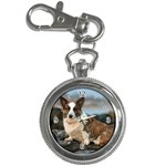 Cardigan Welsh Corgi Dog Key Chain Watch
