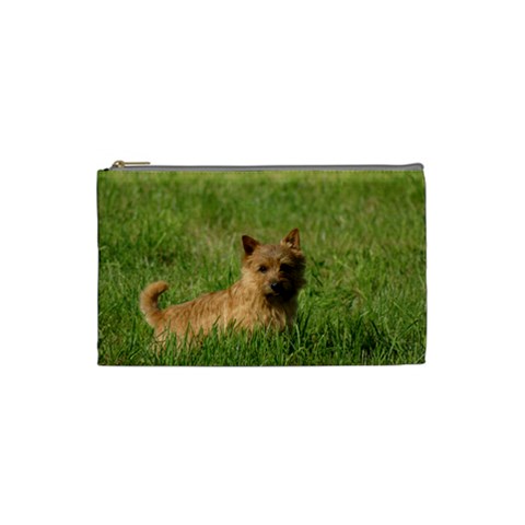 Norwich Terrier Dog Cosmetic Bag (Small) from UrbanLoad.com Front