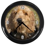 Otterhound Dog Wall Clock (Black)