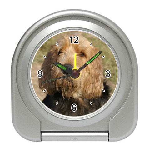 Otterhound Dog Travel Alarm Clock from UrbanLoad.com Front