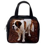 Saint Bernard Dog Classic Handbag (One Side)