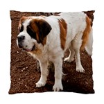 Saint Bernard Dog Cushion Case (Two Sides)