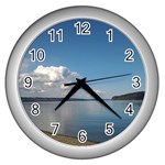 Puget Sound Wall Clock (Silver)