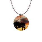 Tropical Vacation 1  Button Necklace