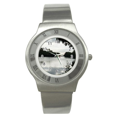 Day At The Beach Stainless Steel Watch from UrbanLoad.com Front