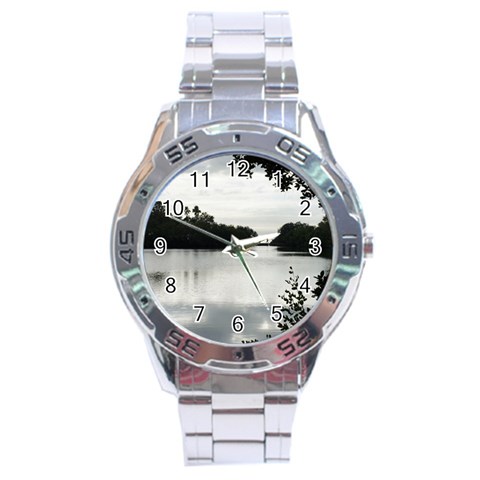 Day At The Beach Stainless Steel Analogue Men’s Watch from UrbanLoad.com Front