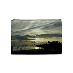 Beach Volleyball Cosmetic Bag (Medium) from UrbanLoad.com Front