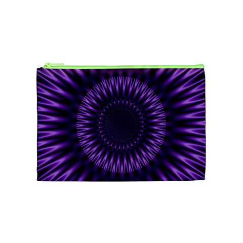 Lilac Lagoon Cosmetic Bag (Medium) from UrbanLoad.com Front