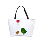 Love Birds Large Shoulder Bag