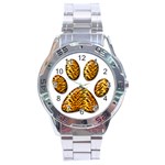 Tiger Paw Stainless Steel Analogue Men’s Watch