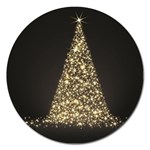 Christmas Tree Sparkle Jpg Extra Large Sticker Magnet (Round)
