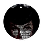 Notorious Bette Ornament (Round)