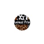 Animal Print	 1  Mini Button