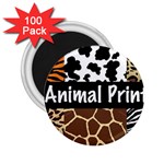 Animal Print	 2.25  Magnet (100 pack)