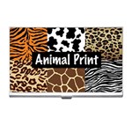Animal Print	 Business Card Holder