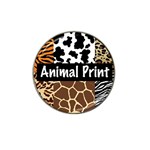 Animal Print	 Hat Clip Ball Marker