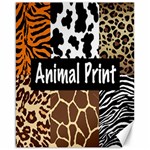 Animal Print	Canvas 16  x 20 