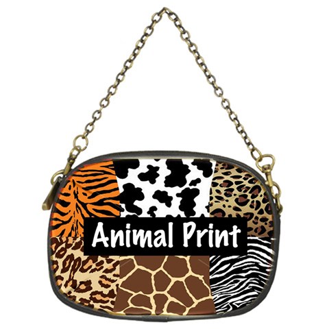 Animal Print	 Chain Purse (One Side) from UrbanLoad.com Front