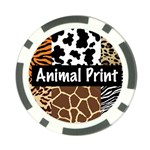 Animal Print	 Poker Chip Card Guard (10 pack)
