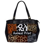 Animal Print	 Oversize Office Handbag (One Side)