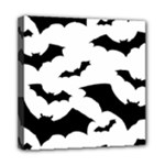 Deathrock Bats Mini Canvas 8  x 8  (Stretched)