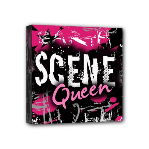 Scene Queen Mini Canvas 4  x 4  (Stretched) from UrbanLoad.com