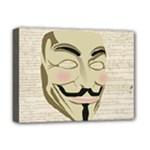 We The Anonymous People Deluxe Canvas 16  x 12  (Framed) 