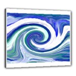 Abstract Waves Canvas 24  x 20  (Framed)