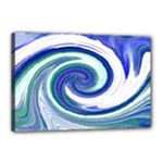 Abstract Waves Canvas 18  x 12  (Framed)
