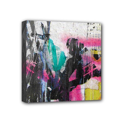 Graffiti Grunge Mini Canvas 4  x 4  (Stretched) from UrbanLoad.com