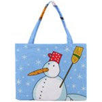 Snowman Mini Tote Bag