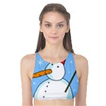 Snowman Tank Bikini Top