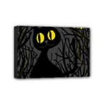 Black cat - Halloween Mini Canvas 6  x 4 