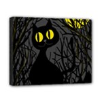 Black cat - Halloween Canvas 10  x 8 
