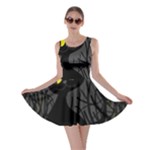 Black cat - Halloween Skater Dress