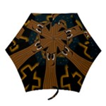 Halloween - Cemetery evil tree Mini Folding Umbrellas