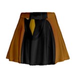 Halloween - old black rawen Mini Flare Skirt