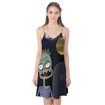 Halloween zombie on the cemetery Camis Nightgown