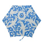 Blue summer design Mini Folding Umbrellas