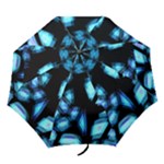 Blue light Folding Umbrellas