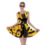Yellow design Skater Dress