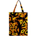 Yellow design Zipper Classic Tote Bag