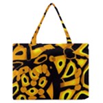Yellow design Medium Zipper Tote Bag