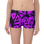 Purple design Boyleg Bikini Bottoms
