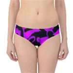 Purple design Hipster Bikini Bottoms